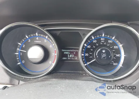 2013 Hyundai Sonata Gls из США, поврежденный, VIN 5NPEB4AC0DH808194